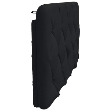 Pernă pentru tăblie de pat, negru, 100 cm, material textil - Img 8