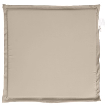 Pernă scaun de grădină, 4 buc., taupe, 45x45x2 cm, pătrat - Img 5