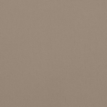Perne bancă de grădină 2 buc., gri taupe, țesătură oxford - Img 6