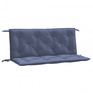 Perne bancă de grădină 2buc. bleumarin 120x50x7cm textil oxford - Img 2