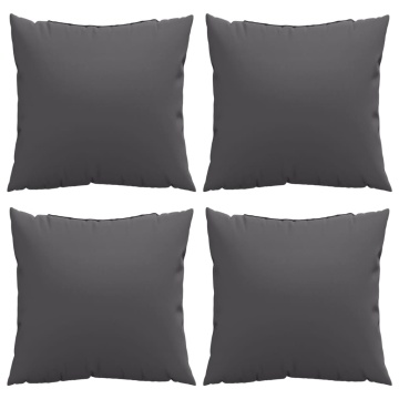 Perne de canapea, 4 buc., antracit, 60x60 cm, textil - Img 4