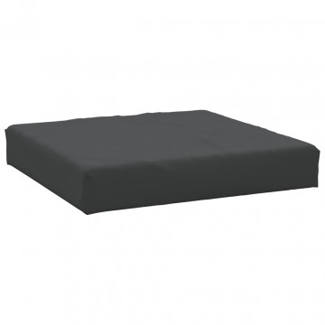 Perne de canapea din paleți, 2 buc., negru, material textil - Img 8