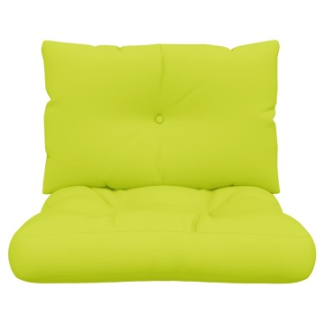 Perne de paleți, 2 buc, verde aprins, material textil - Img 8