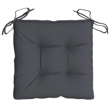 Perne de scaun, 2 buc., antracit, 40x40x7 cm, textil oxford - Img 5