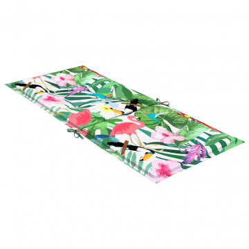 Perne de scaun spătar înalt, 4 buc., multicolor, textil - Img 8
