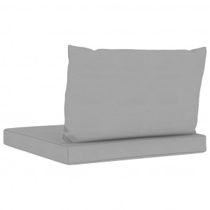 Perne pentru canapea din paleți, 2 buc., gri, material textil - Img 6