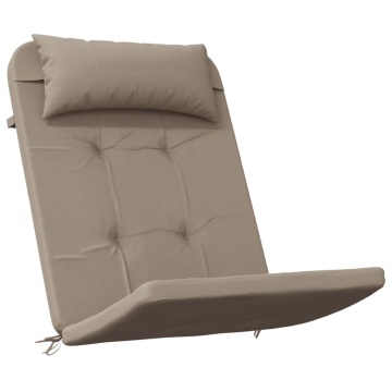 Perne pentru scaun Adirondack, 2 buc, gri taupe, textil oxford - Img 3