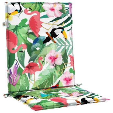 Perne pentru scaune cu spătar jos, 6 buc, multicolor, textil - Img 4