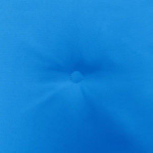 Perne scaun de grădină, 2 buc., albastru, 50 x 50 x 3 cm - Img 2