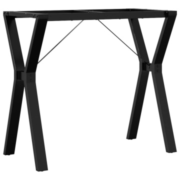 Picioare masă de sufragerie Y-Frame 80x40x73 cm Fontă - Img 2