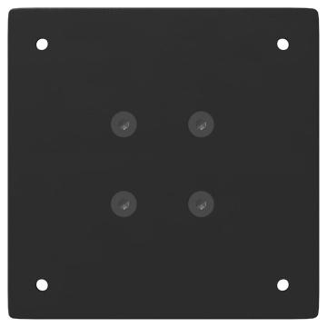 Picioare măsuță de cafea 4 buc Negru 72 cm Oțel - Img 6