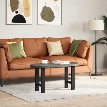 Picioare măsuță de cafea Negru 2 buc 28x(42-43) cm Oțel - Img 2