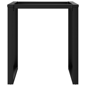 Picioare Măsuță de cafea O-Frame 60x60x73 cm Fontă - Img 4