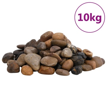 Pietricele lustruite, 10 kg, culori mixte, 2-5 cm - Img 2