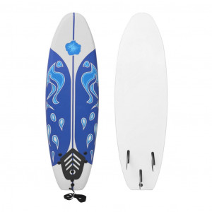 Placă de surf 170 cm, albastru - Img 1