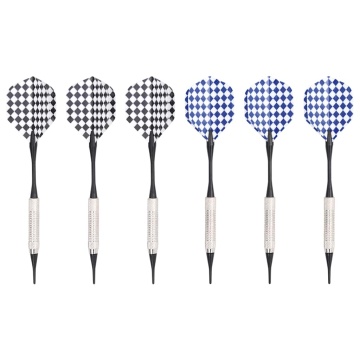 Placă electrică de darts cu săgeți din polipropilenă neagră - Img 8