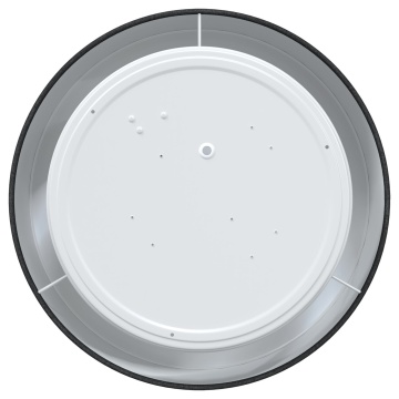 Plafonieră Neagră Ø 30 cm din Țesătură E27 - Img 4