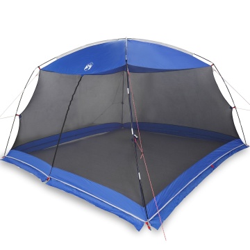 Plasă de țânțari pentru camping cu ușă Albastru 5 persoane Impermeabil - Img 3