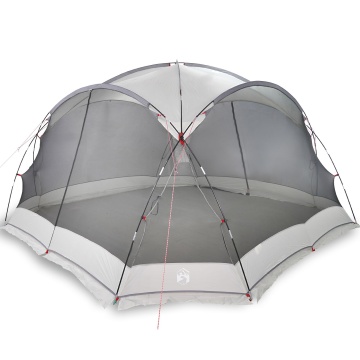 Plasă de țânțari pentru camping cu uși Gri pentru 8 persoane, impermeabilă - Img 3