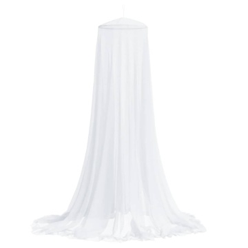 Plasa de tantari pentru pat 220 ochiuri alb 56x56x220 cm - Img 2