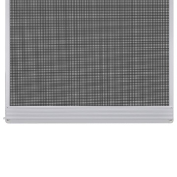 Plasă insecte cu balamale pentru uși, alb, 100 x 215 cm - Img 3