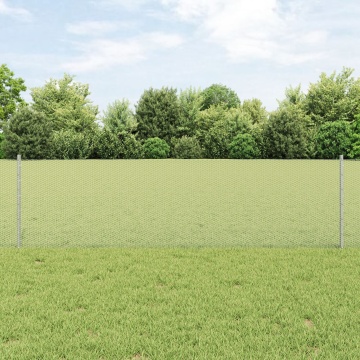 Posturi Gard 11 pcs U-Channel 60 cm Oțel Galvanizat, Gard Hexagonal 0.6x25 m Oțel Galvanizat - Img 1