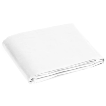 Prelată 180 g/m², alb, 6x8 m, HDPE - Img 3