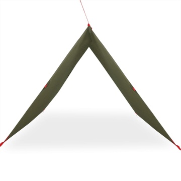 Prelată de camping, verde măsliniu, 306x306 cm, impermeabilă - Img 4