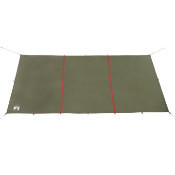 Prelată de camping, verde măsliniu, 451x420 cm, impermeabilă - Img 8