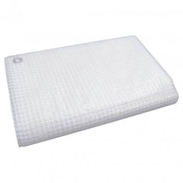 Prelată Leno 140 g/m², alb, 3x3 m - Img 3