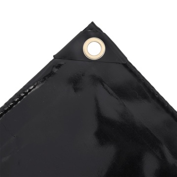 Prelată, negru, 1,5x10 m, 650 g/m² - Img 4