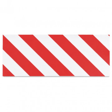 Protecții de perete, 6 buc., roșu și alb, 50x20x2 cm, spumă EVA - Img 4