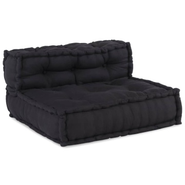 Puf modular Antracit 70x70x54 Material - Img 4