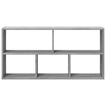 Raft de perete, gri sonoma, 100x25x50 cm, lemn prelucrat - Img 4