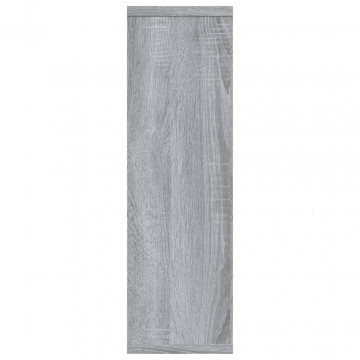 Raft de perete, sonoma gri, 85x16x52,5 cm, lemn compozit - Img 5
