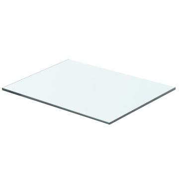 Raft din sticlă transparentă, 40 x 25 cm - Img 1
