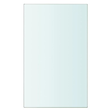 Rafturi, 2 buc., 20 x 12 cm, panouri sticlă transparentă - Img 3