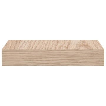Rafturi plutitoare, 2 buc., 23x23,5x4 cm, lemn prelucrat - Img 4