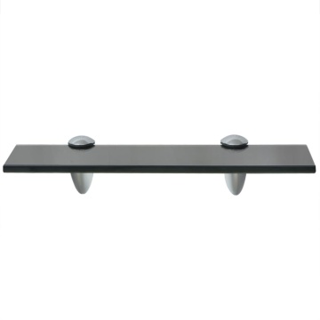 Rafturi suspendate, 2 buc., 30 x 10 cm, sticlă, 8 mm - Img 3