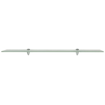 Rafturi suspendate, 2 buc., 90 x 20 cm, sticlă, 8 mm - Img 3