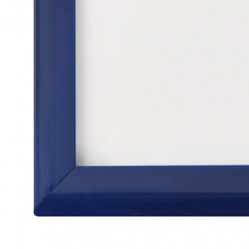 Rame foto colaj pentru perete/masă, 3 buc., albastru, 13x18 cm MDF - Img 5
