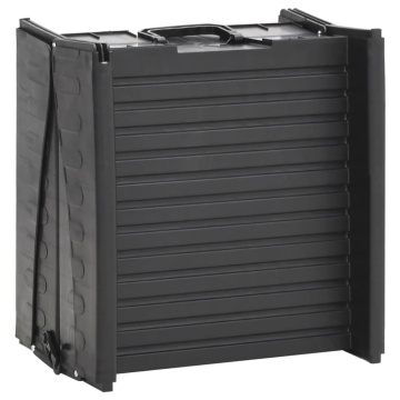 Rampă pliabilă pentru câini, negru, 153x40x12,5 cm, plastic - Img 7