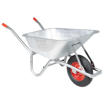 Roabă 90 L 150 kg Oțel galvanizat și plastic - Img 1