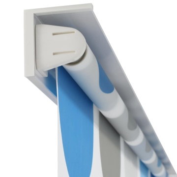 Roletă perdea de duș 120x240 cm Model cercuri - Img 3