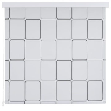 Roletă perdea de duș 160x240 cm Model pătrate - Img 2