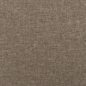 Saltea de pat cu arcuri, gri taupe, 90x200x20 cm, textil - Img 5