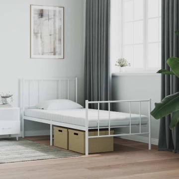 Saltea din spumă de copii, alb 80x160 cm 7 zone duritate 20 ILD - Img 2