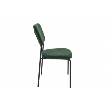 Scaun bucatarie, tapitat cu stofa, S-211, verde - Img 3