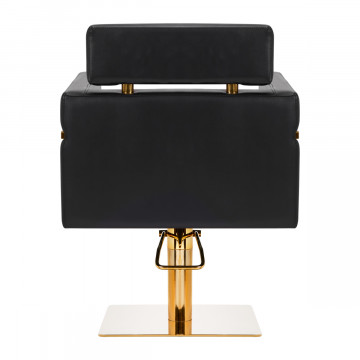 Scaun de coafura Gabbiano Toledo gold black - Img 4