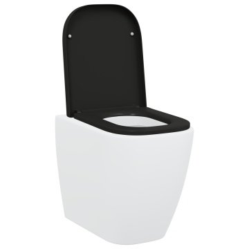 Scaun de toaletă cu eliberare rapidă cu închidere lentă Duroplast Negru - Img 3